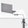 StarTech.com Universal Laptop Lock 6.6ft (2m), Security Cable For Notebook Compatible With Noble Wedge®/Nano/K-Slot; Keyless Combination Locking Cable, Anti-Theft Cut-Resistant Steel Cable