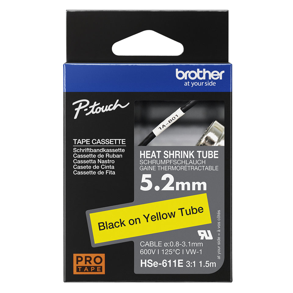 Brother HSe611E Labelling Tape