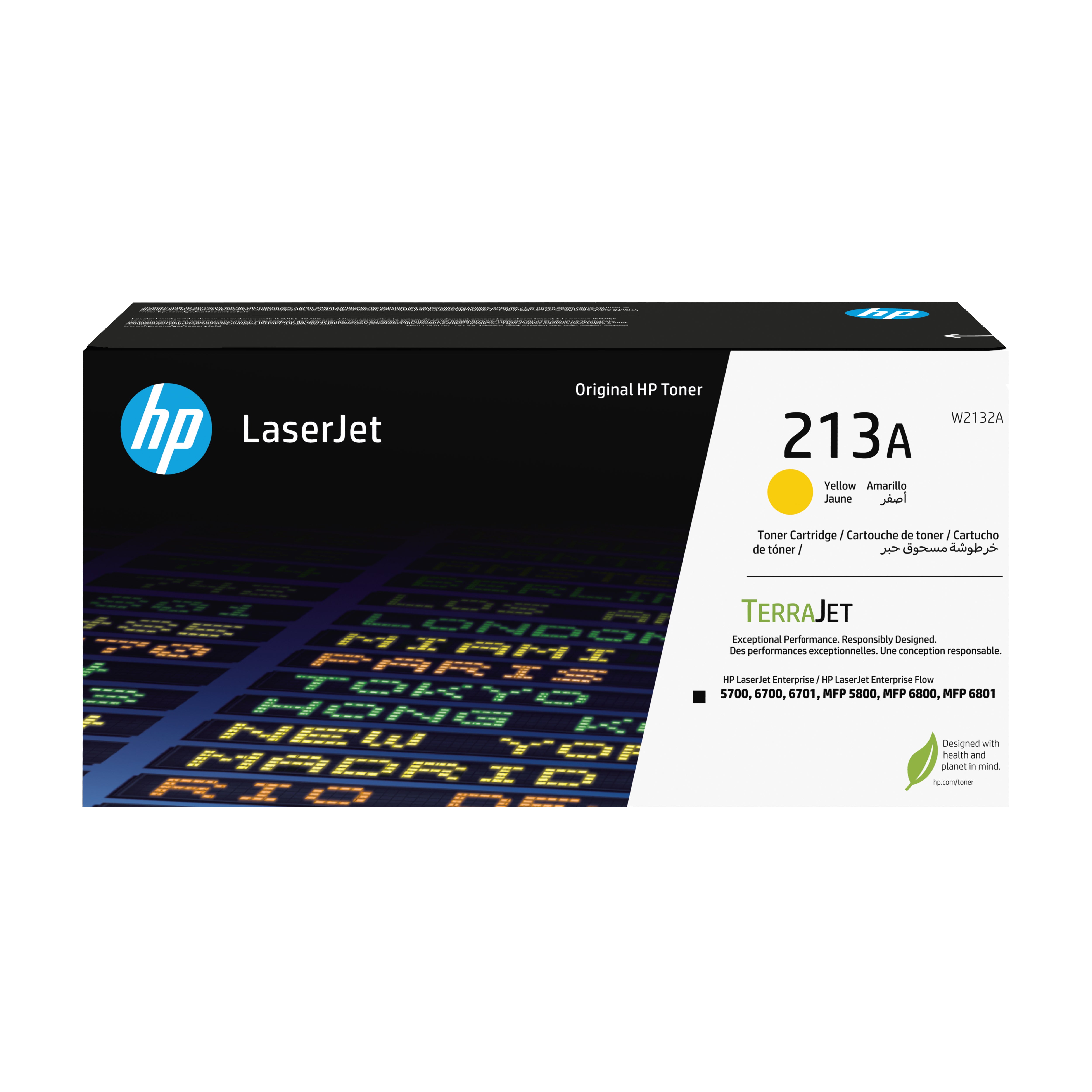 HP #213A Yellow Toner W2132A