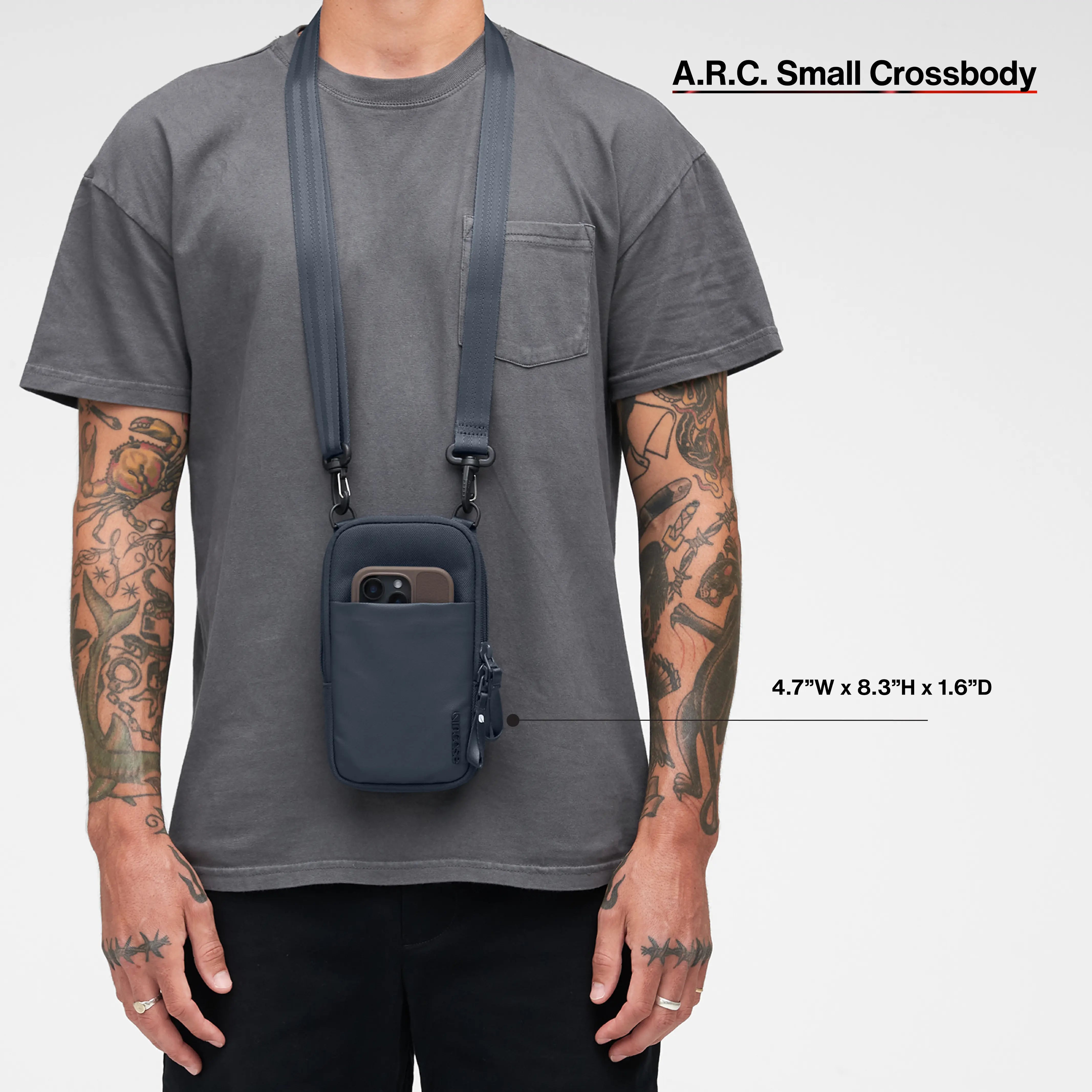 Incase Designed by Microsoft Handbags & Shoulder Bags Recycled polyester Navy Boy Cross body bag