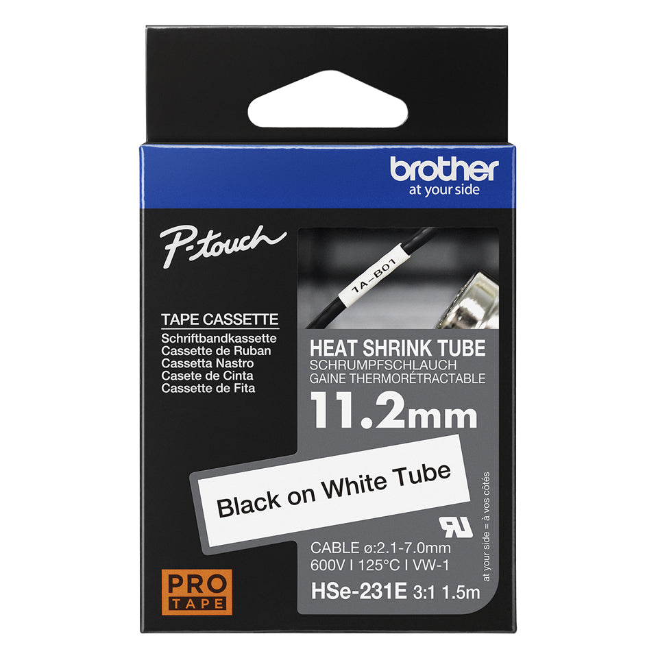 Brother HSe231E Labelling Tape