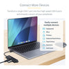 StarTech.com 4-Port USB-C Hub, 5Gbps, USB-C to 4x USB-A, Bus Powered, Small Travel Mini Hub, Multi-Port USB 3.0 Splitter, Portable Hub, Overcurrent Protection