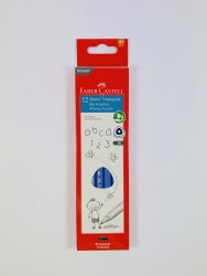 Faber-Castell Pencil Lead Junior Grip Triangular 2B (Box 12)