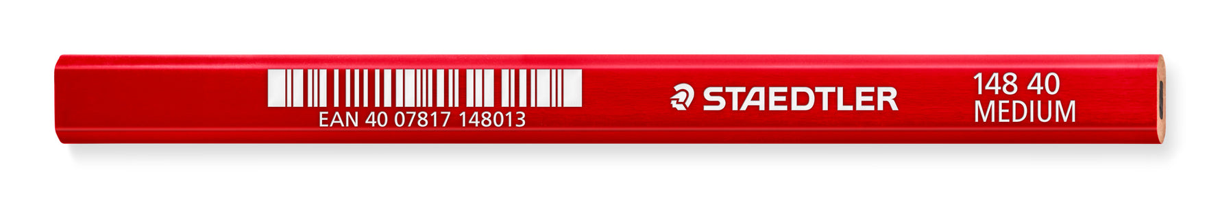 Staedtler Pencil Carpenters Medium Red (Box 12)