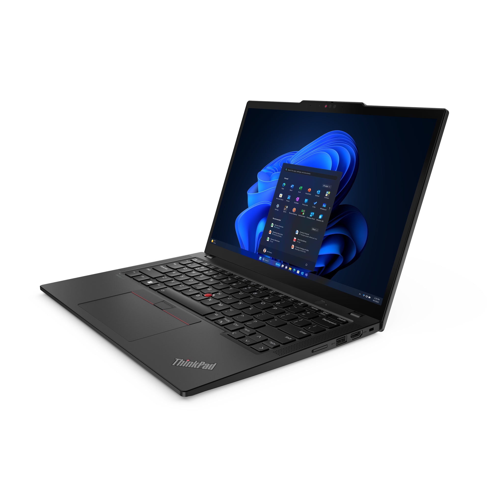 Lenovo ThinkPad X13 Gen 5 Intel Core Ultra 5 125U Laptop 33.8 cm (13.3") WUXGA 16 GB LPDDR5x-SDRAM 512 GB SSD Wi-Fi 6E (802.11ax) Windows 11 Pro English Black