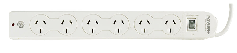 Powerboard 6 Outlet With Overload PROTECTION/MASTER Switch (Each)