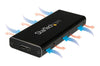 StarTech.com USB 3.1 (10Gbps) mSATA Drive Enclosure - Aluminum