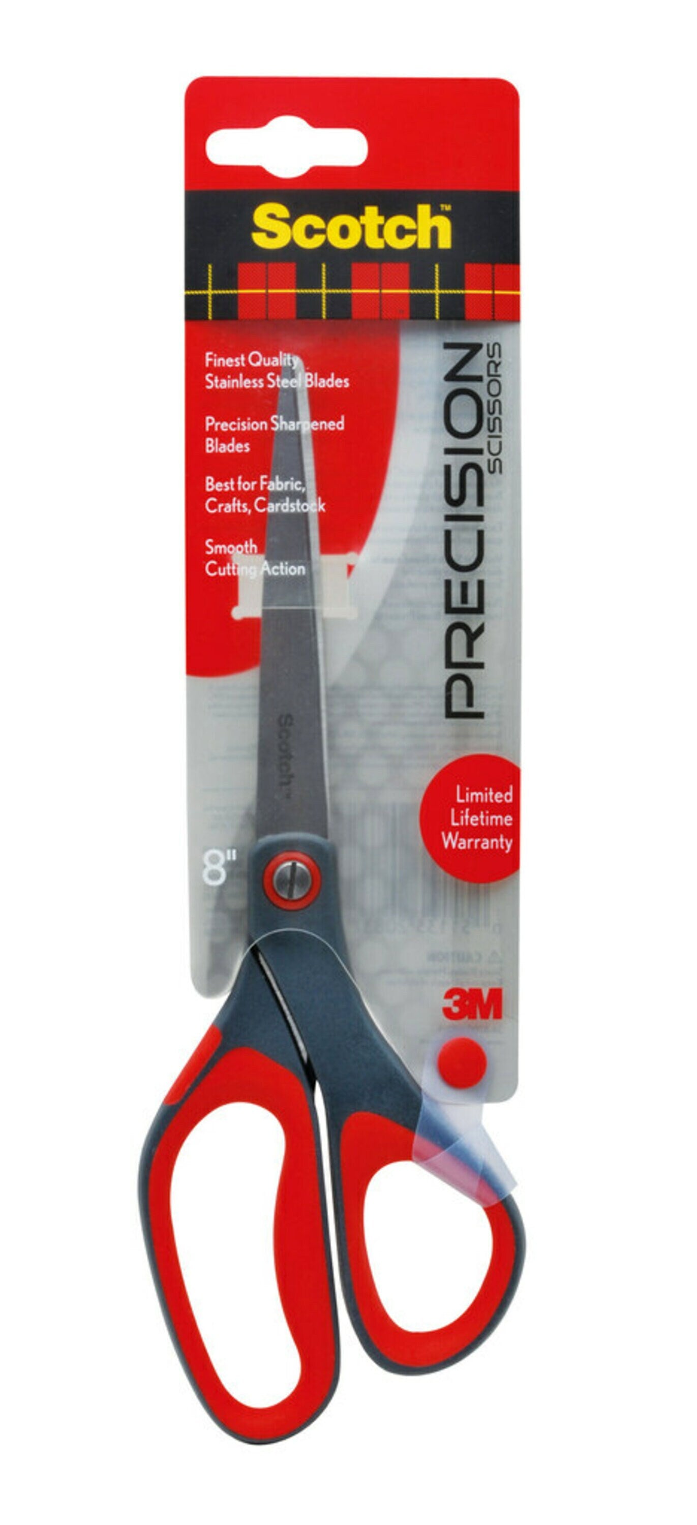 3M Scotch Scissors Precision 203mm 8 Inch 1448 (Each)