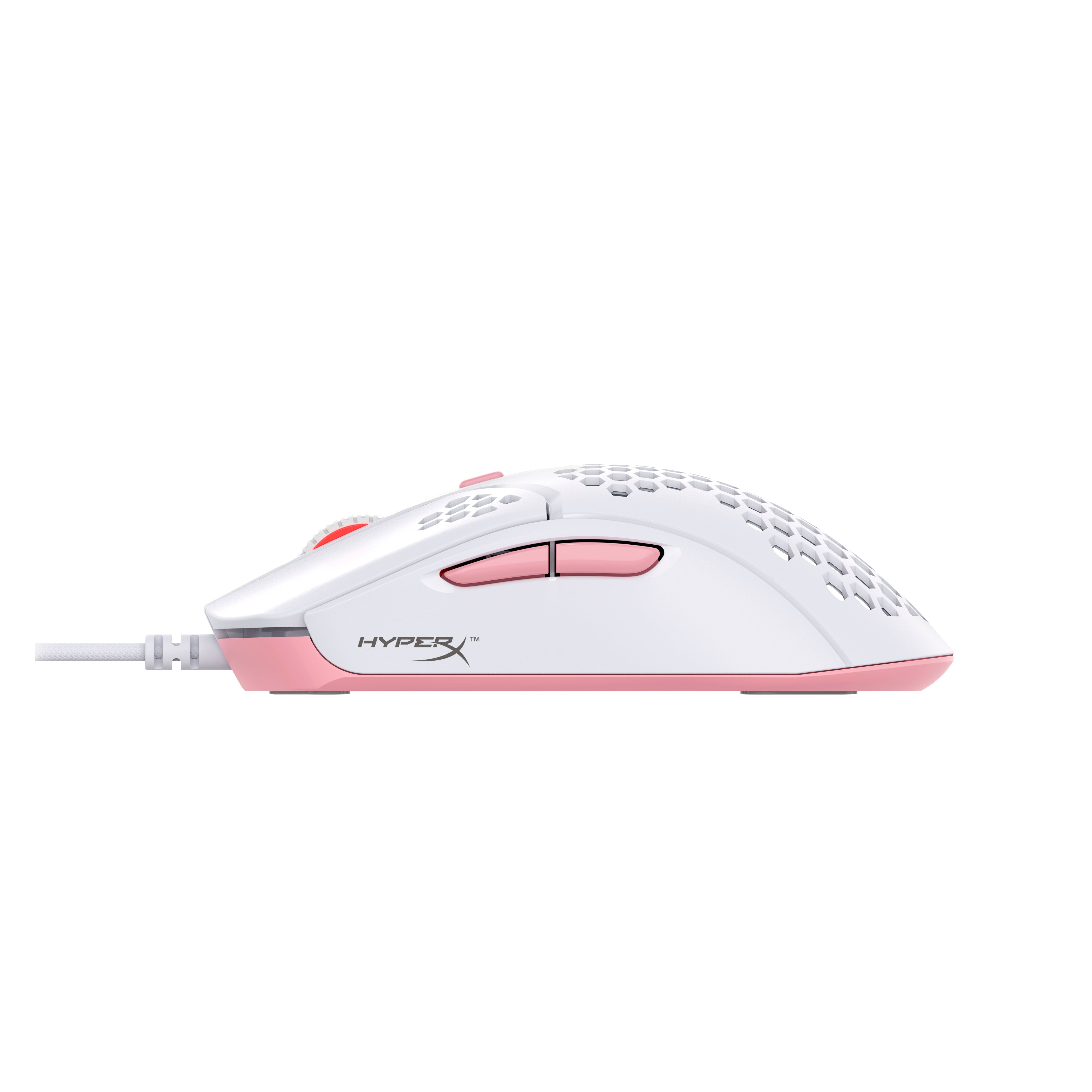 HyperX Pulsefire Haste - Gaming Mouse (White-Pink)