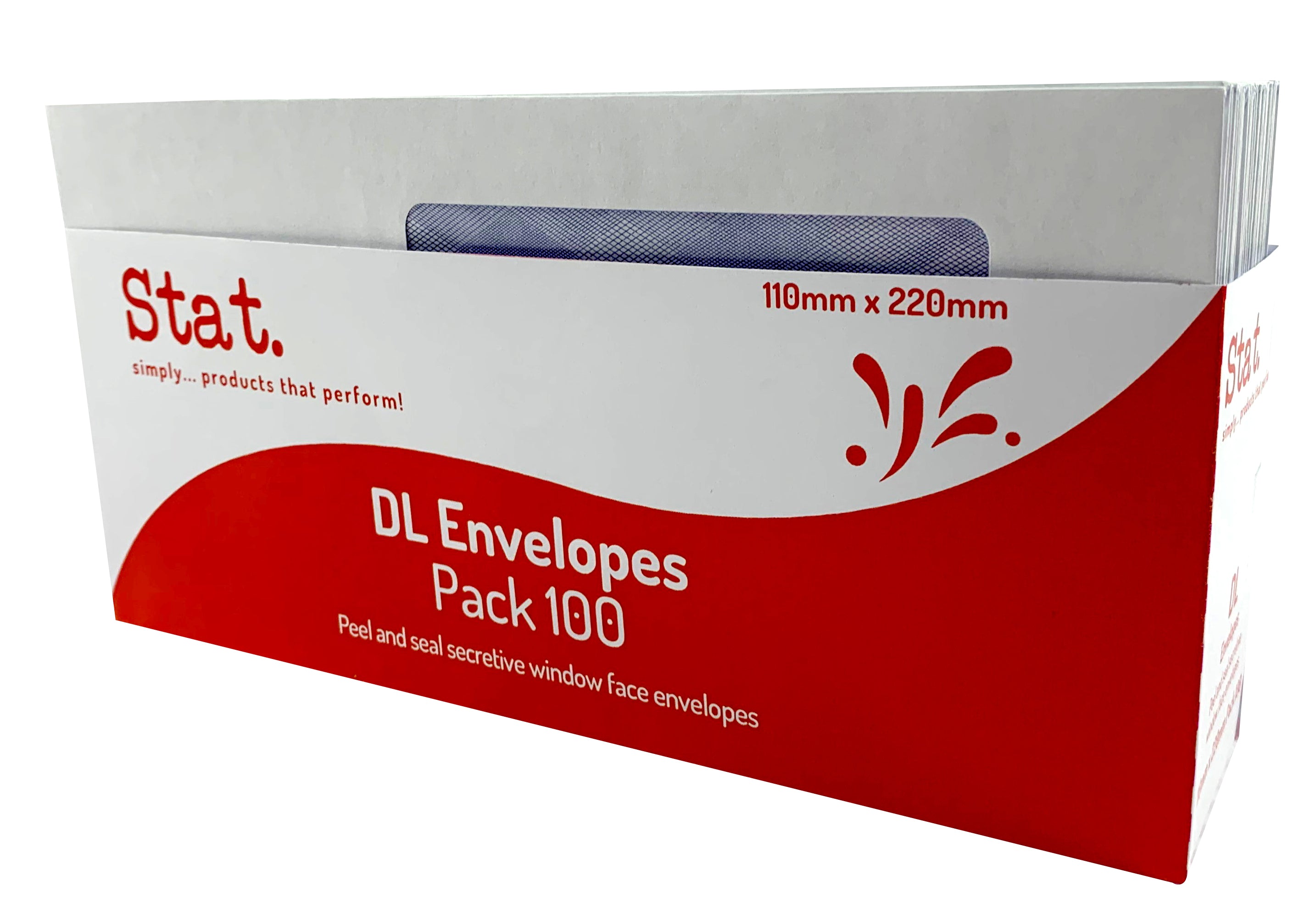 Staedtler Dl W/FACE PEEL/SEAL PK100 (Each)
