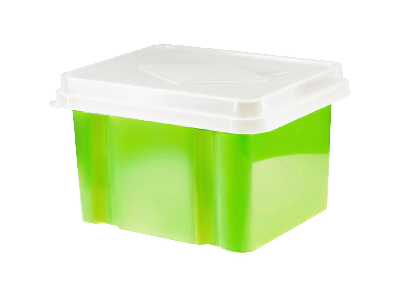 Italplast Storage Box 32L Lime (Each)