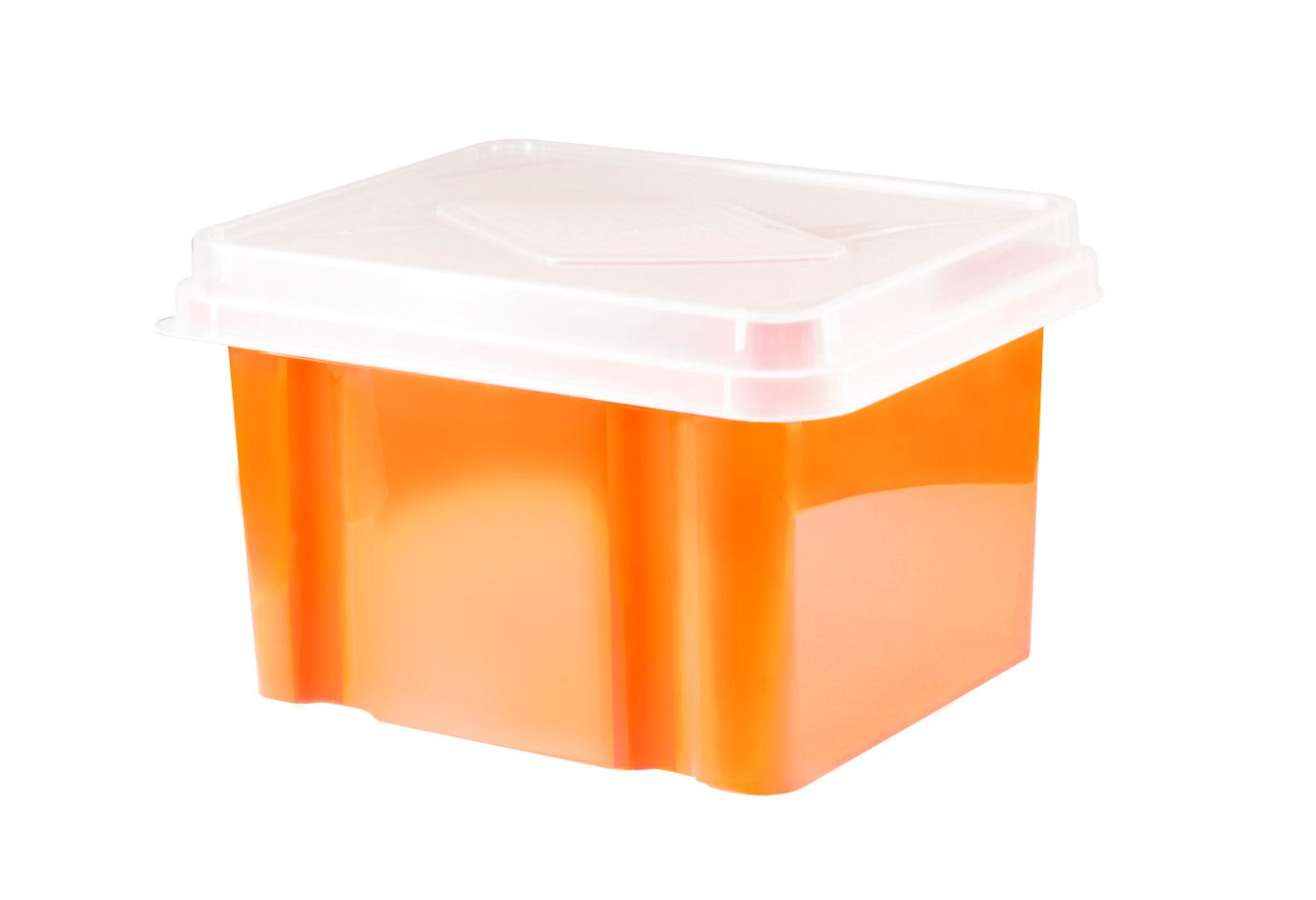 Italplast Storage Box 32L Mandarin (Each)