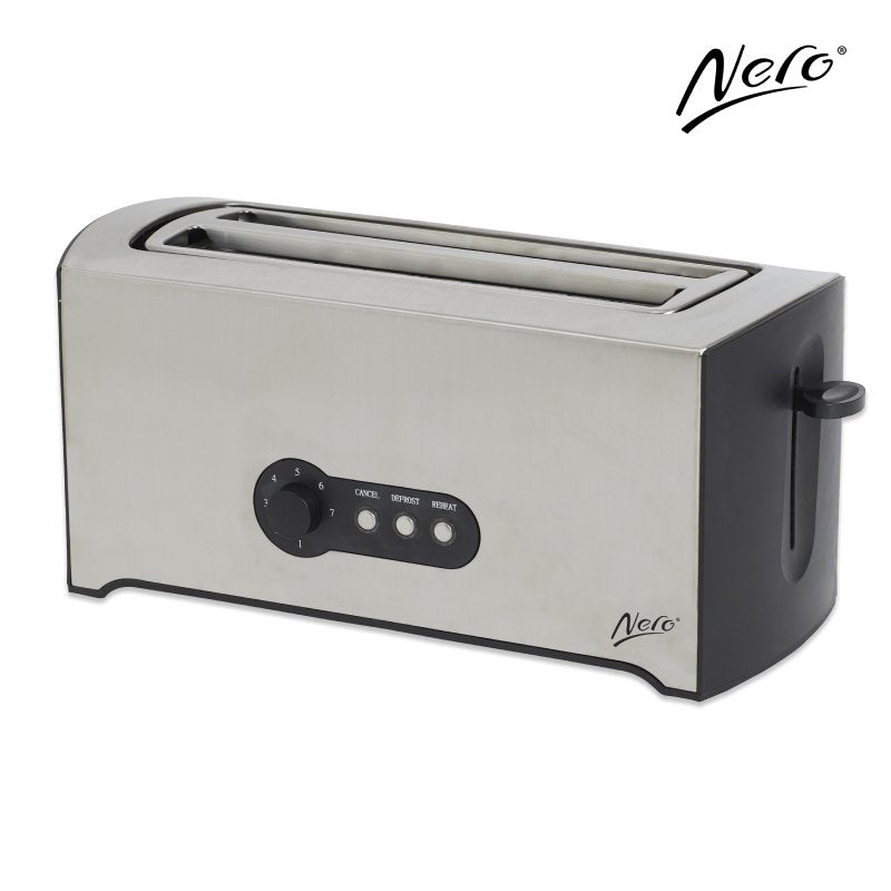 Toaster Nero Stainless Steel 4 Slice (Each)