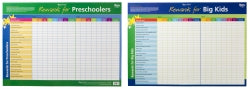 Wall Chart Gillian Miles Rewards For Preschoolers/Big Kids Chart (Each)
