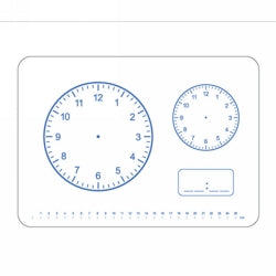 Whiteboard JPM A4 Educational Clocks (Each)