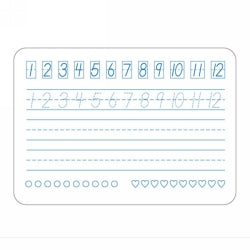 Whiteboard JPM A4 Educational Numbers (Each)