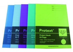 Protext Project Book 330x24 PP PLAIN/18mm Dotted Thirds 64-page (Each)