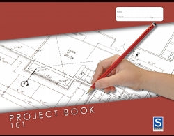 Sovereign Project Book 250x320mm 101 8mm Project 24-page (Pack 20)