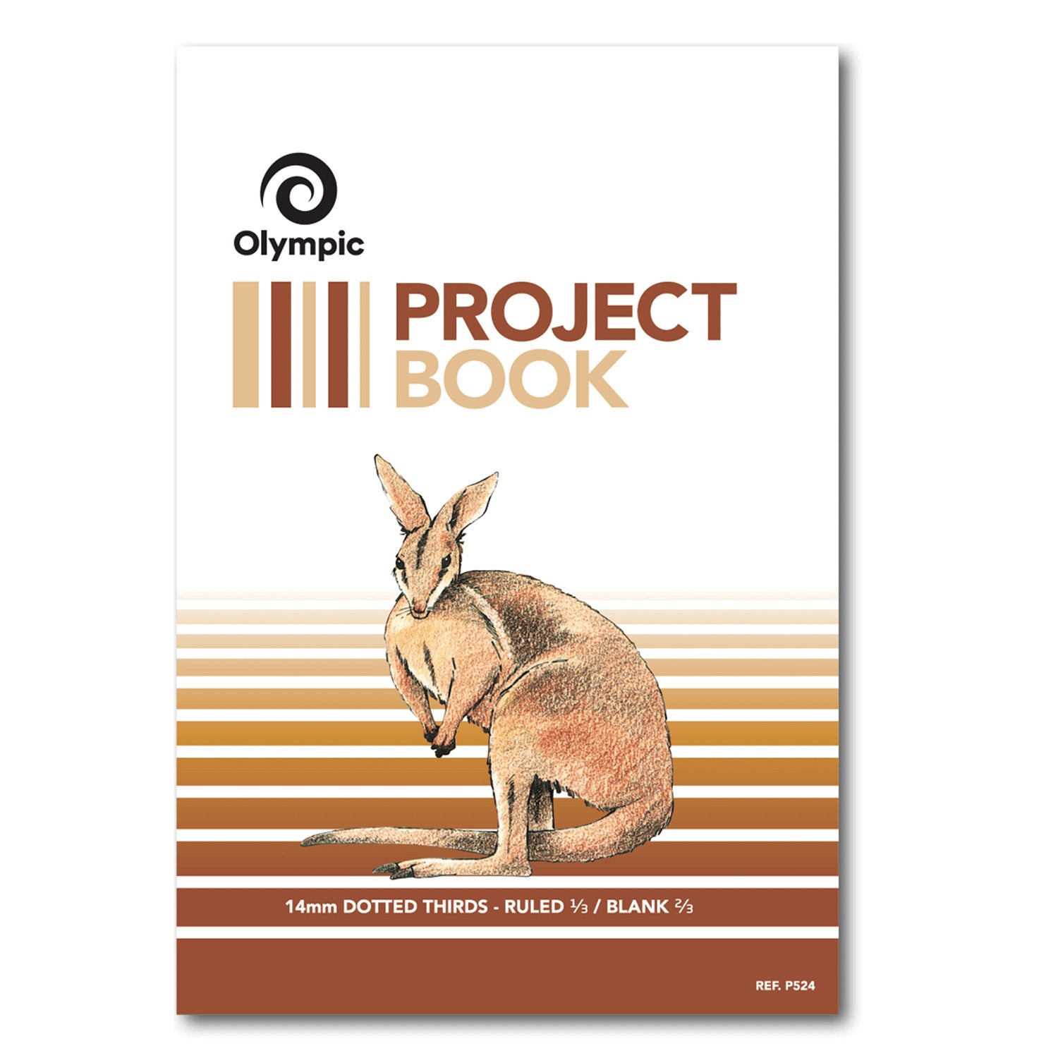 Olympic Project Book 335x240mm 14mm 524 Dotted Thirds 24-page (Pack 10)