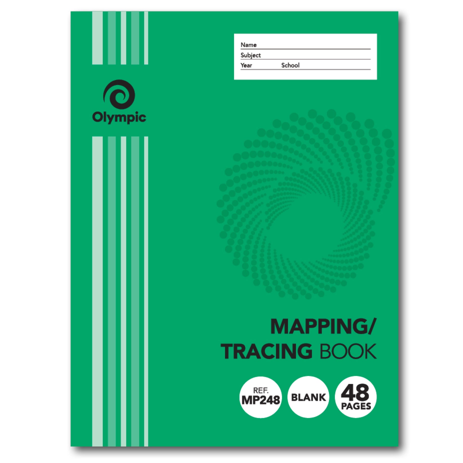 Olympic Mapping Book Blank 225x175mm 48-page (Pack 20)