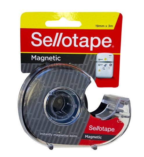 Sellotape Tape Magnetic 19mmx3M Adhesive H/SELL (Each)