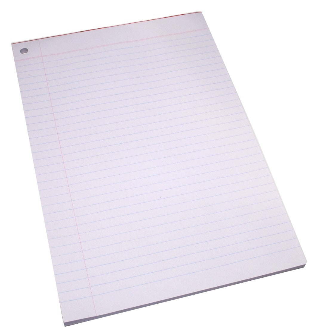 Quill Pad Exam A4 60GSM 1 Hole White 90LF (Pack 10)