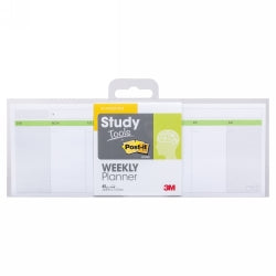 3M Notes 204x74.5mm Study Tools Weekly Planner (Each)