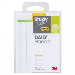 3M Notes 102x74.5mm Study Tools Daily Planner (Each)