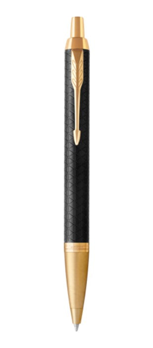 Parker Pen Im Premium Ballpoint Gold Trim Black (Each)