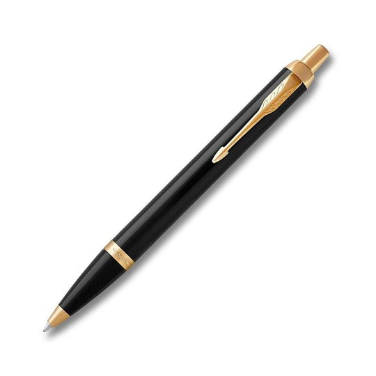 Parker Pen Im Gold Trim Black Ballpoint (Each)