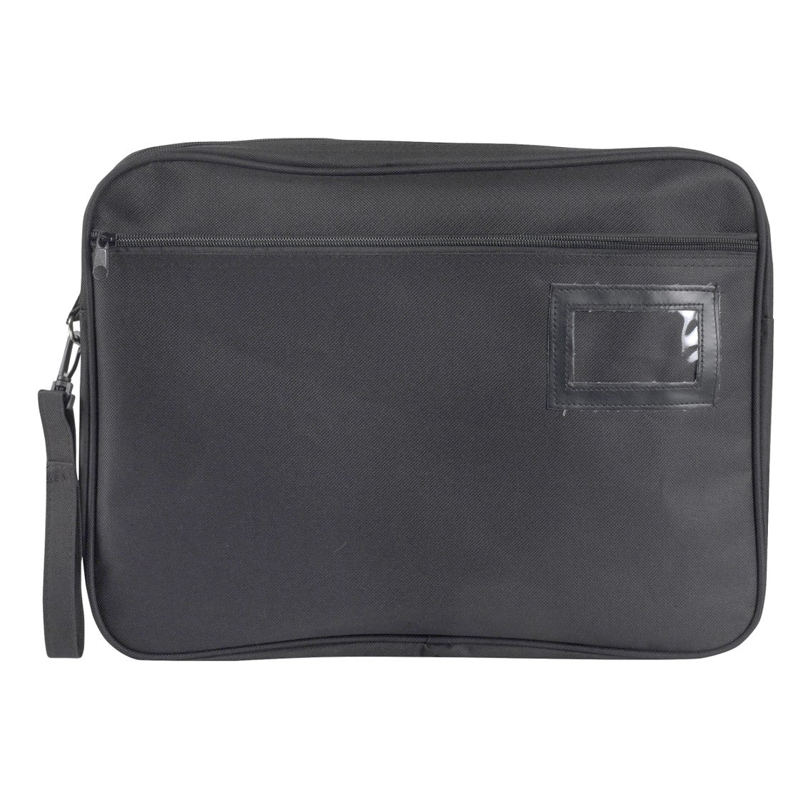 Marbig Satchel Fabric Zippered Black (Each)