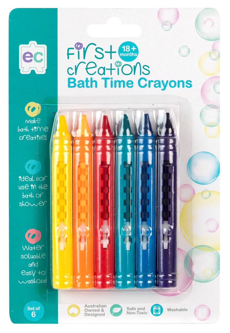 Bath Crayons First Creations SET6 (Each)