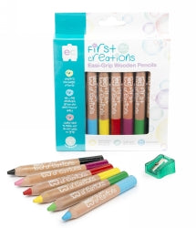 Pencil Coloured EASI-Grip Wooden PK6 (Each)