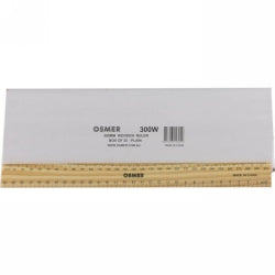 Osmer Ruler 30CM Wooden (Pack 25)