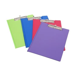 Marbig Clipfolder A4 Summer Colour Assorted (CTN12)