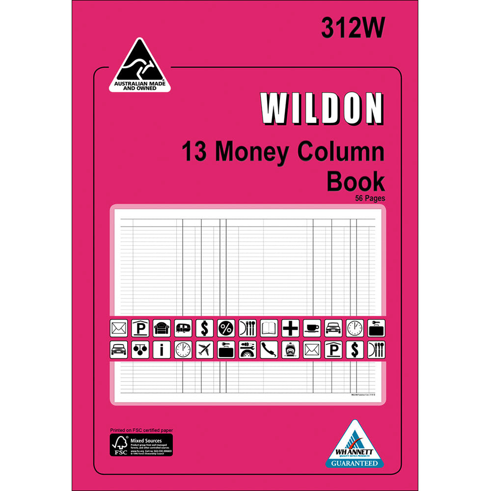 Wildon Book Account 56-pageE 13MC (Each)