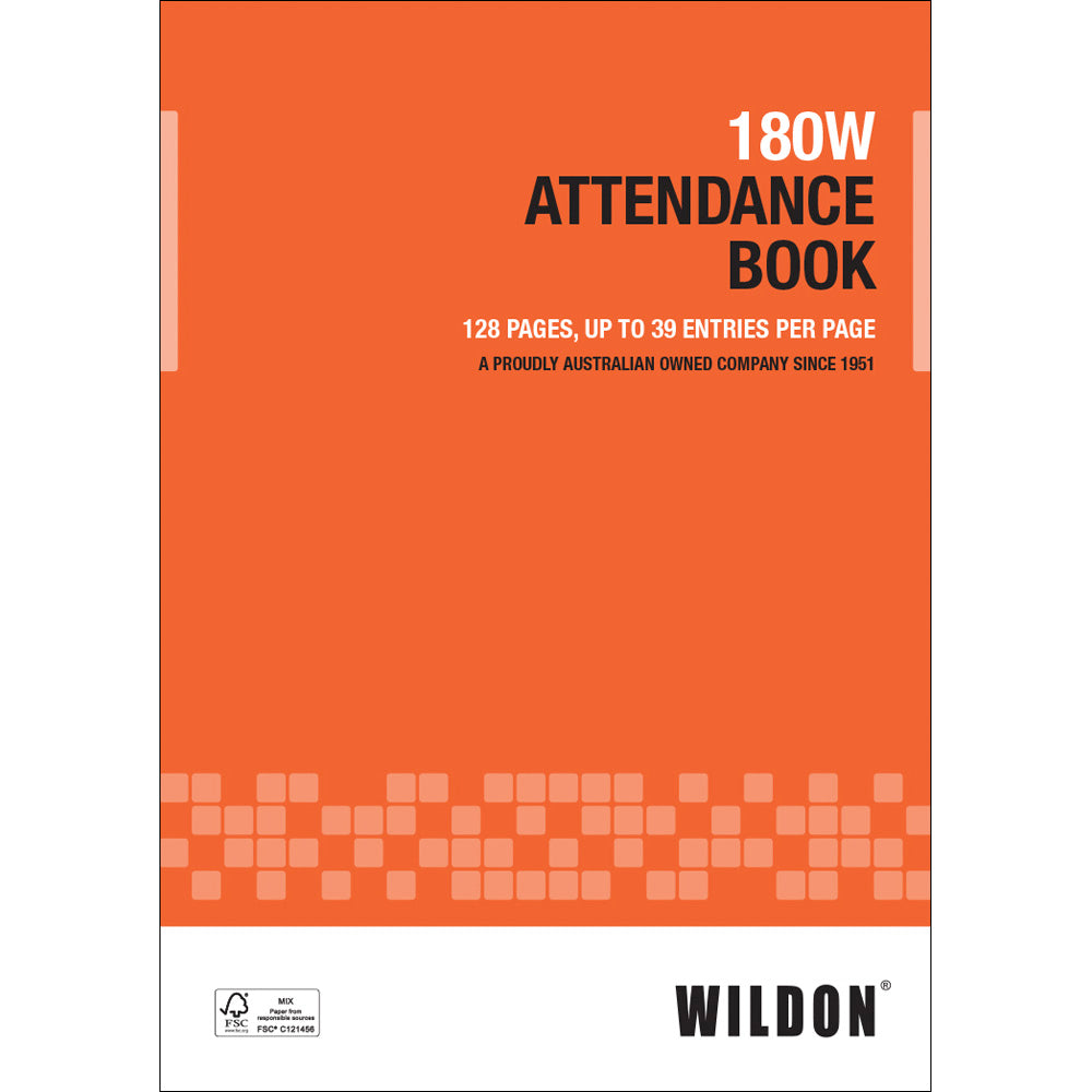 Wildon Book Attendance 180W (Each)