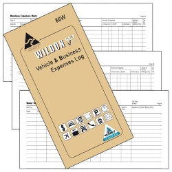 Wildon Vehicle & Business Log Book 86W (Each)