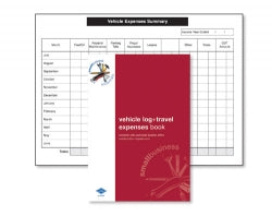 Vehicle Log & Travel Expenses A5 Small Business (Each)