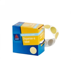 Avery Label Disp 24mm Gold Dot DM24GO (Each)