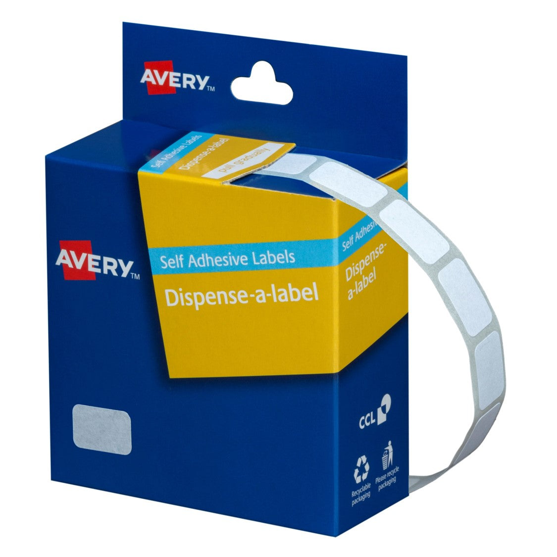 Avery Dispenser MR1016 Label White 1500 (Each)