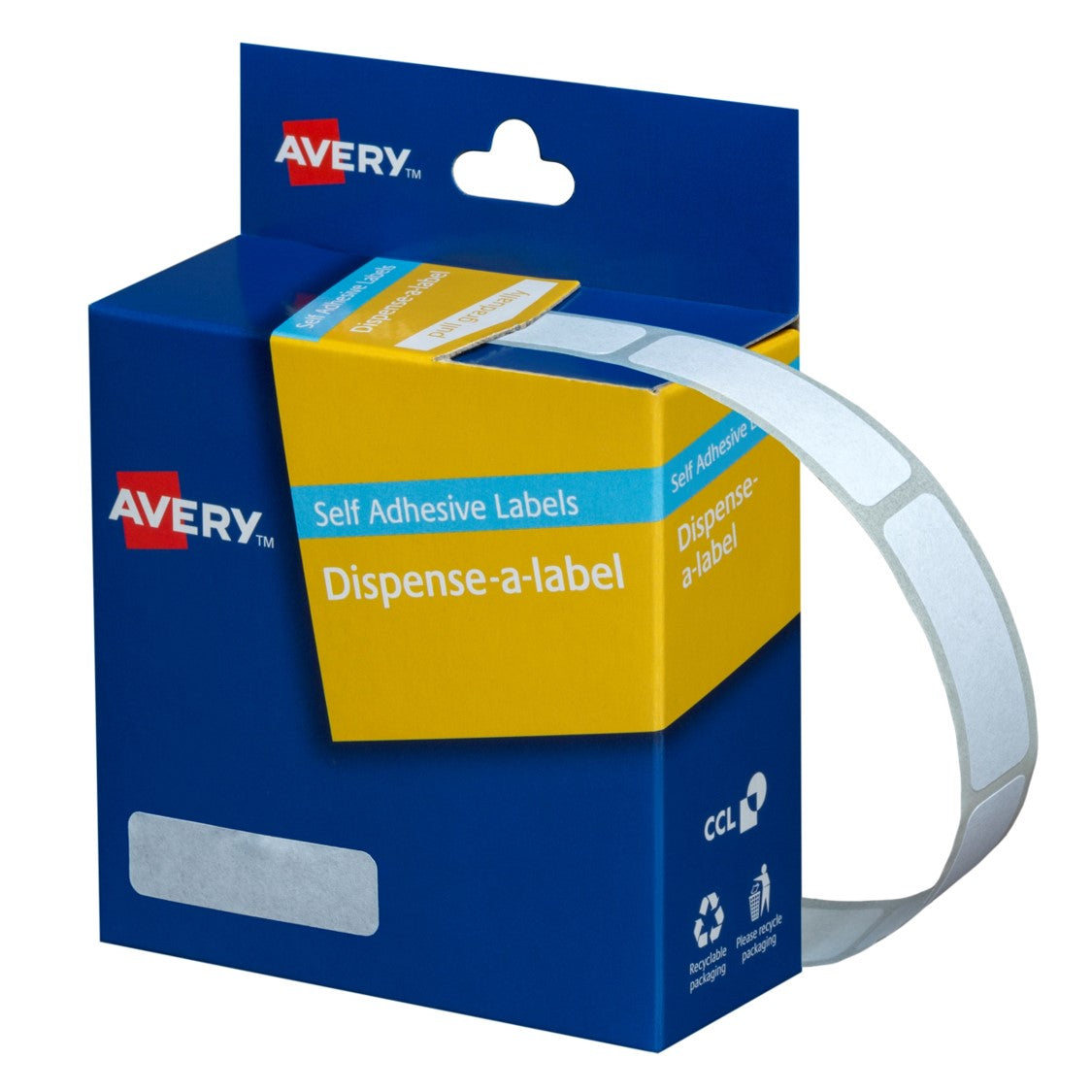 Avery Dispenser MR1034 Label White 750 (Each)