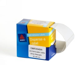 Avery Label Disp 35x49 White DMR3549W (Each)