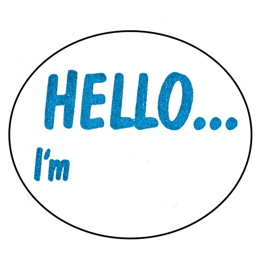 Avery Label Disp 58x43 Hello I'm DMO5843HE (Each)