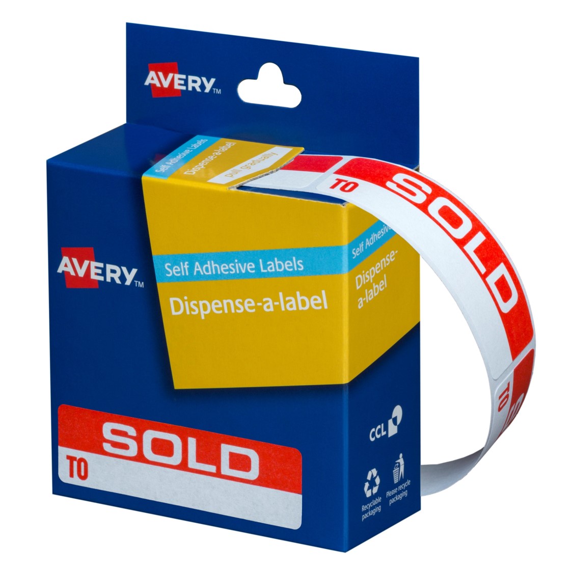 Avery Label Disp 19x64 Sold To DMR1964SO (Each)