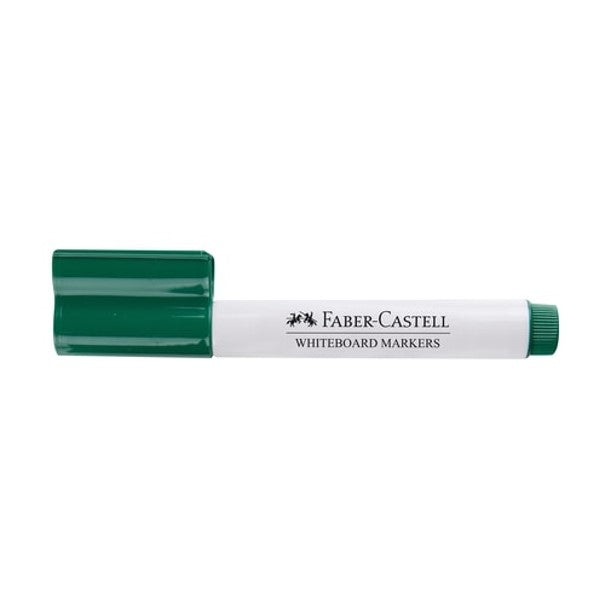 Faber-Castell Marker Whiteboard Connector Green Bx10 (Each)