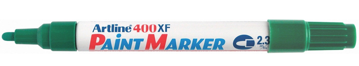 Artline Marker Paint 400 2.3mm Bullet Green (Box 12)