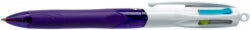 Bic Pen 4 Colour Grip Fashion Retractable Ballpoint (Box 10)