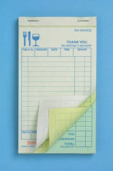 Zions Docket Book Restaurant 15T Trip C/LESS (Each)
