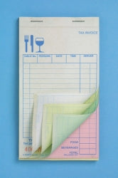 Zions Docket Book Restaurant 15Q Quad C/LESS (Each)